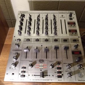 DJ mixing board